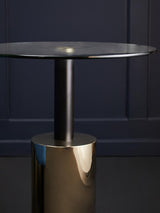 Elegant Glass & Gold End