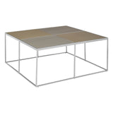 Geometric Silver & Gold Coffee