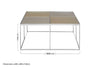Geometric Silver & Gold Coffee