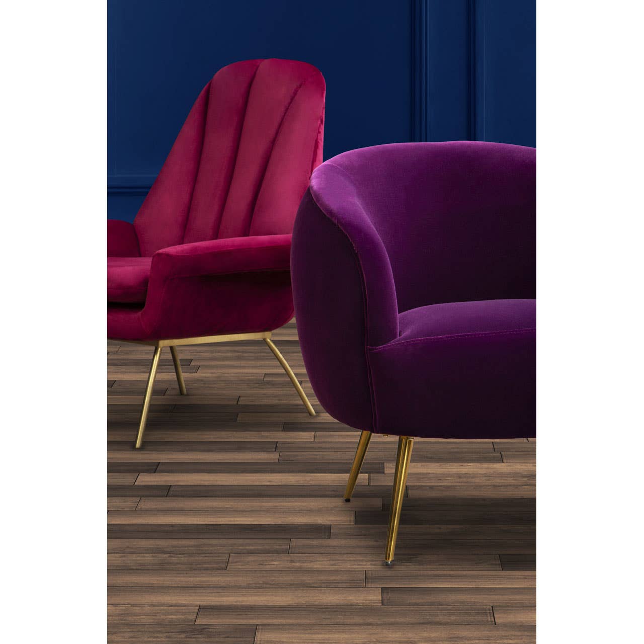 Luxe Velvet Lounge Chair
