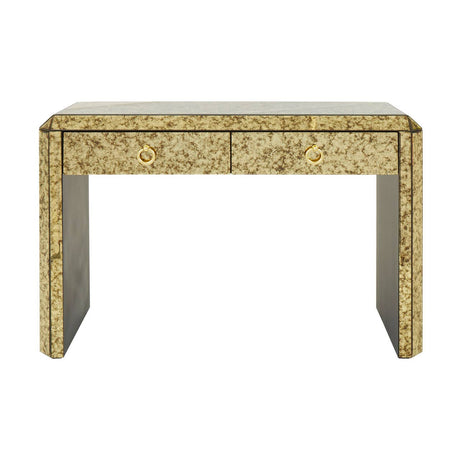 Mirrored Glass Console Drawers