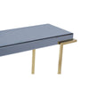 Glam Grey Glass Console
