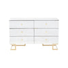 Reflective Antique Mirrored Drawer Chest