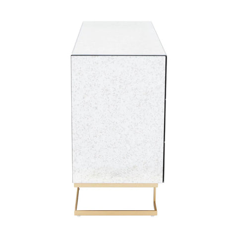 Reflective Antique Mirrored Drawer Chest