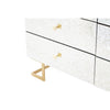 Reflective Antique Mirrored Drawer Chest