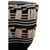 Modern Black White Accent Chair