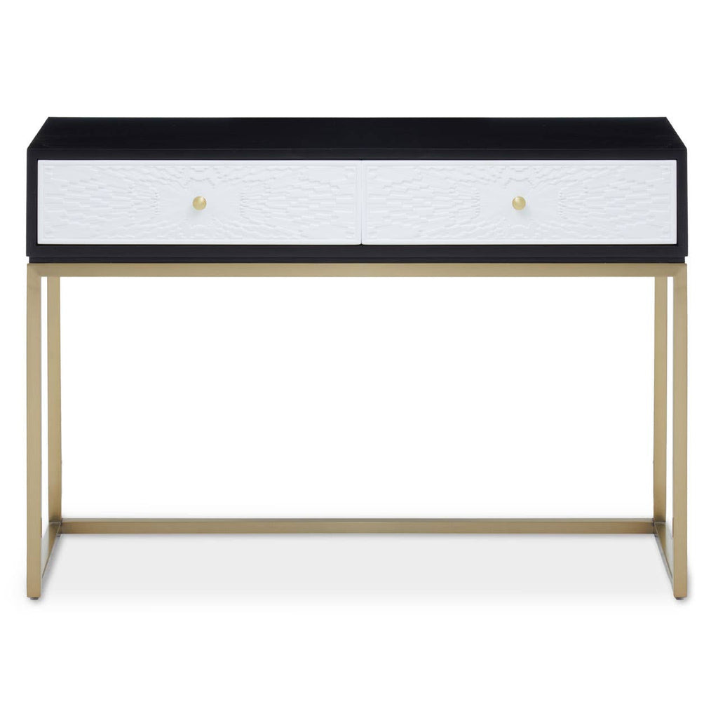 Luxury Monochrome Console Table