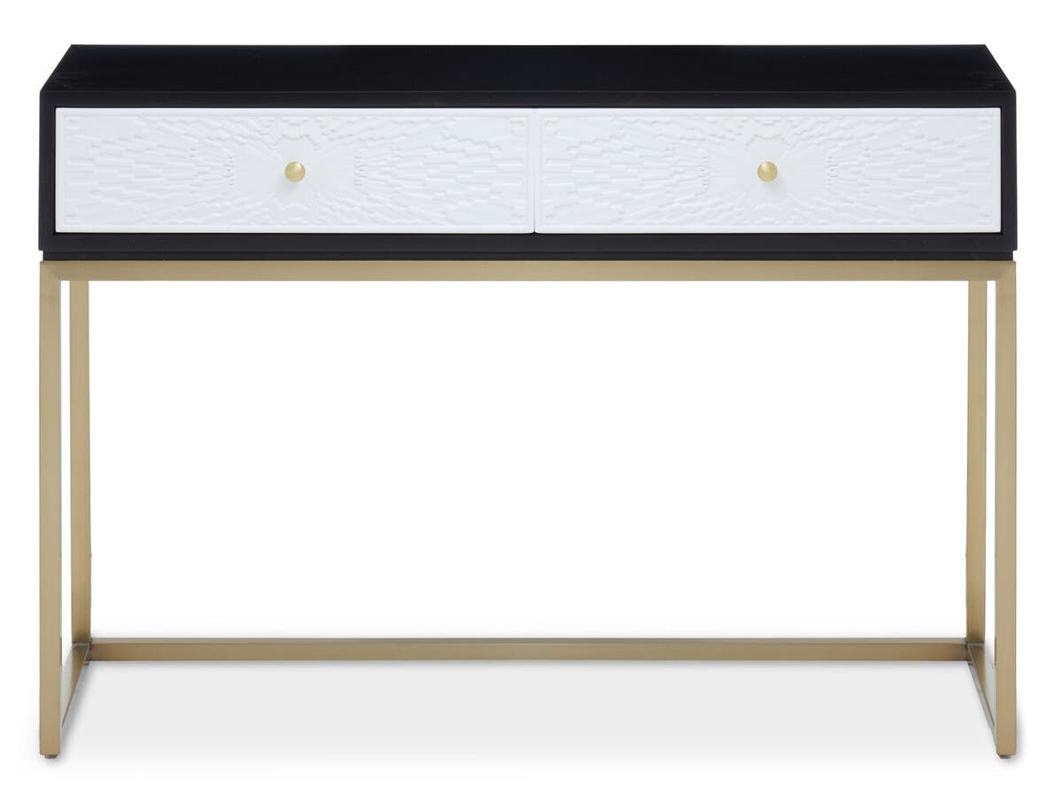 Luxury Monochrome Console Table