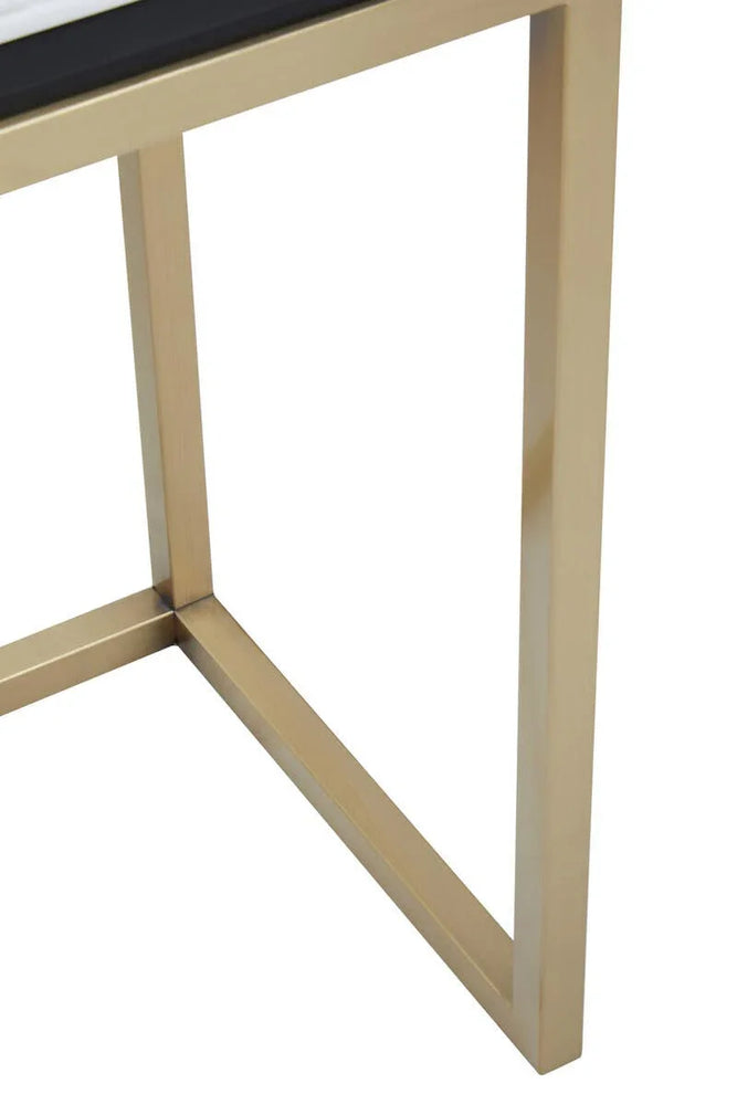 Luxury Monochrome Console Table