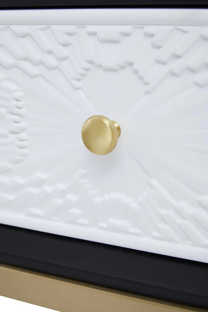 Luxury Monochrome Console Table