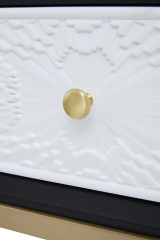 Luxury Monochrome Console Table