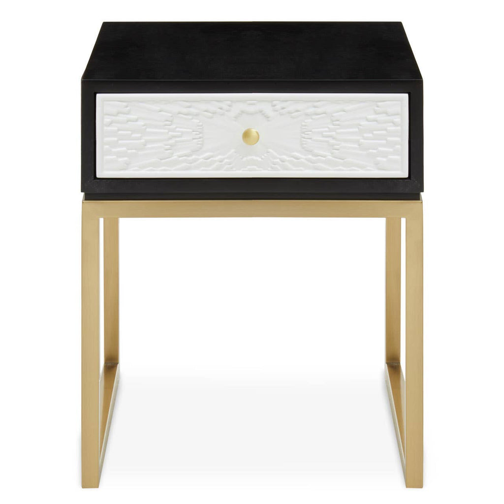 Modern Contrast Side Table