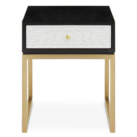 Modern Contrast Side Table