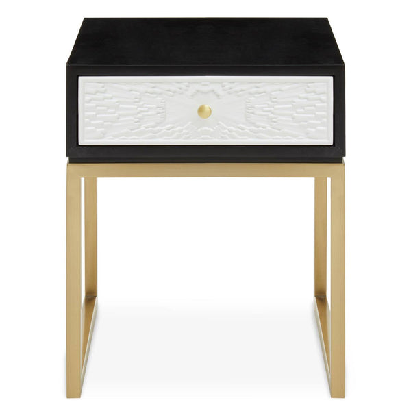 Modern Contrast Side Table