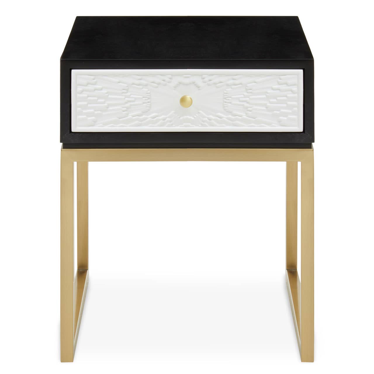 Modern Contrast Side Table