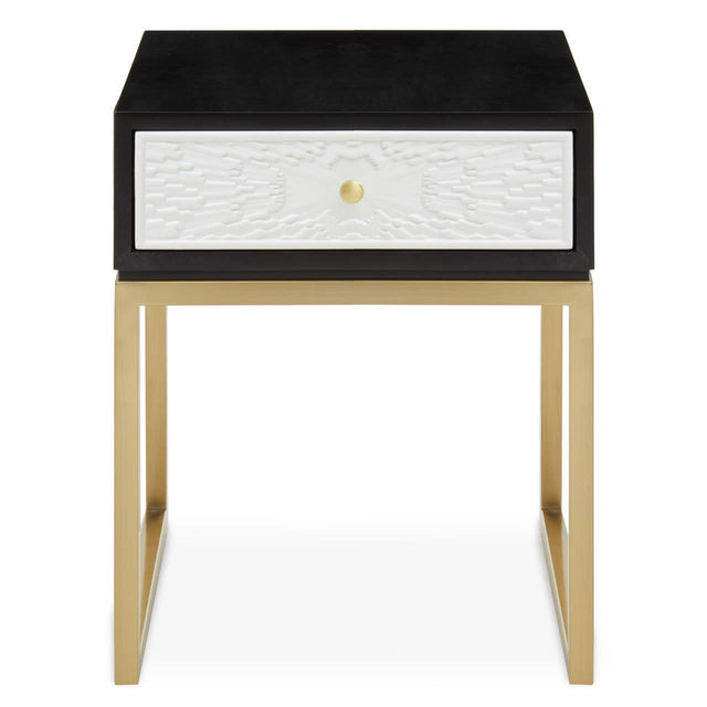Modern Contrast Side Table