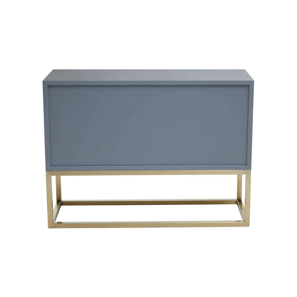Shagreen Console Table Drawers