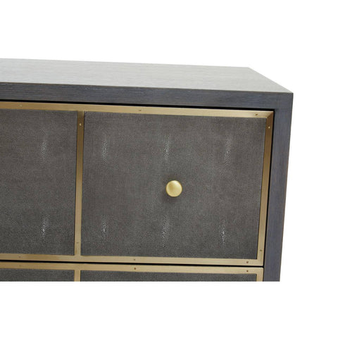 Shagreen Console Table Drawers