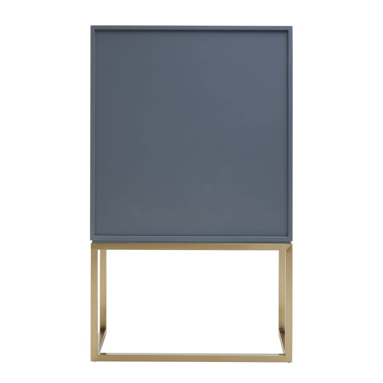 Luxury Shagreen Effect Cabinet with Gold Base