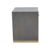 Luxe Gold Base Side Table