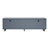 Luxe Grey Media Storage Unit