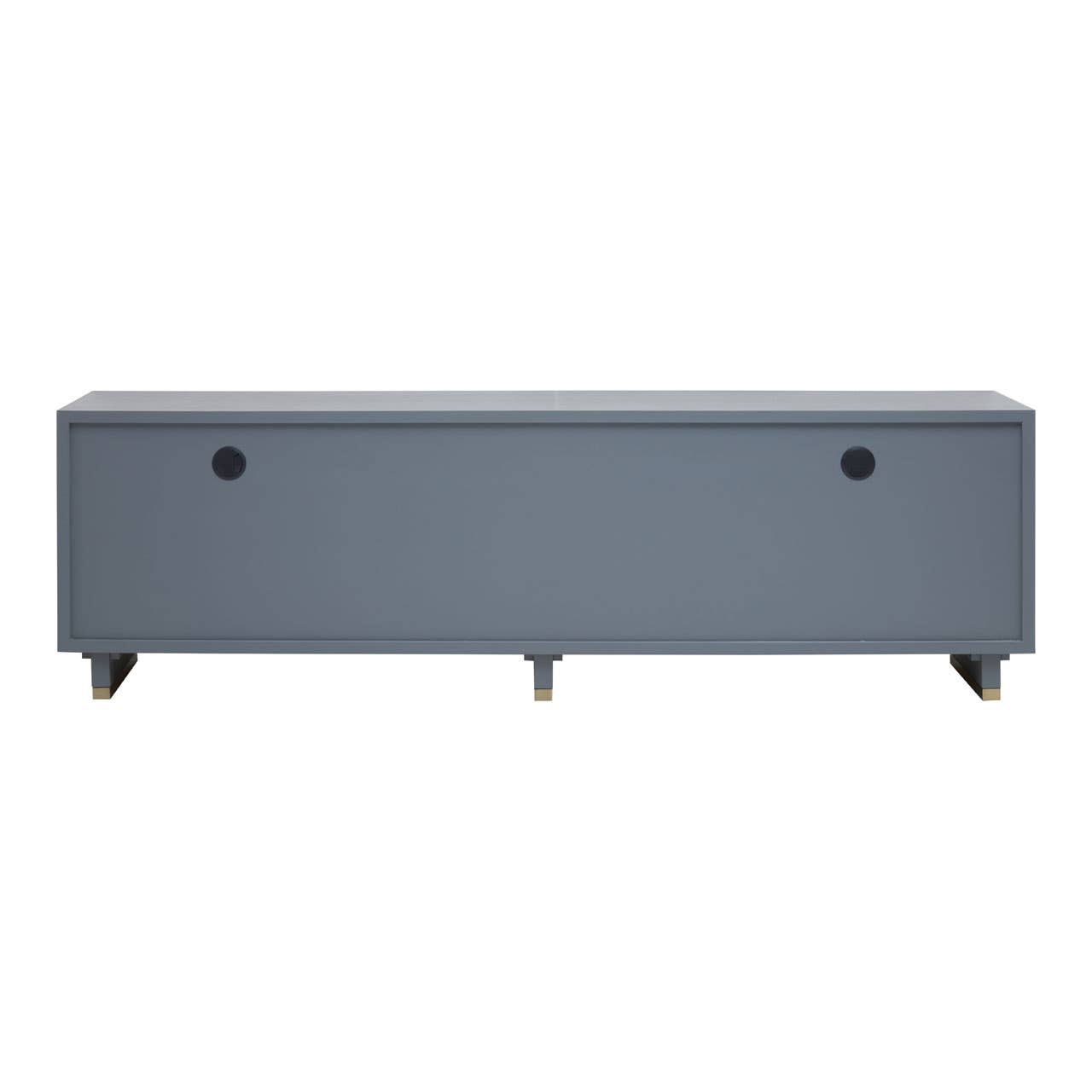 Luxe Grey Media Storage Unit