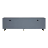 Luxe Grey Media Storage Unit