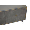 Luxe Grey Media Storage Unit