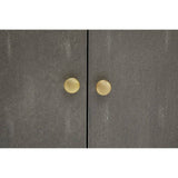 Luxe Grey Media Storage Unit
