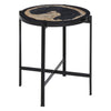 Fossil Wood Side Table