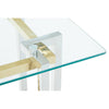 Luxury Dual-Tone Glass Table