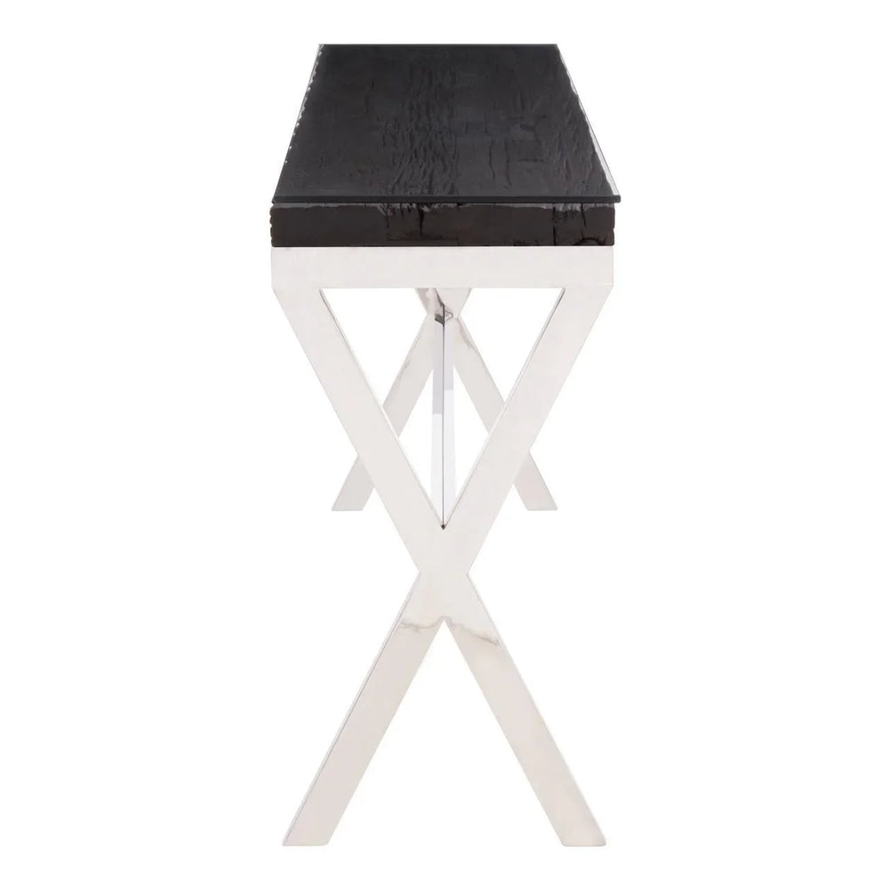 Luxury Cross-Legged Console Table