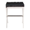 Kerala Black Glass Side Table