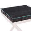 Kerala Black Glass Side Table