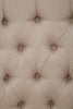 Elegant Cream Tufted Armchair