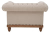 Cream Chesterfield Luxury Armchair