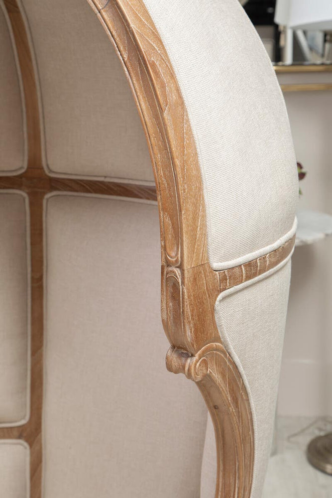 Luxe Cream Dome Chair