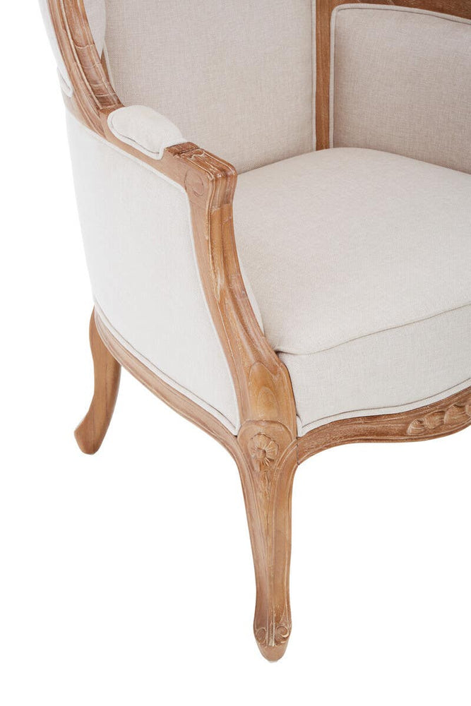 Luxe Cream Dome Chair