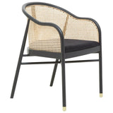 Corso Rattan Chair with Black Seat