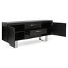 Elegant Elm Wood Sideboard with Ample Storage