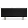 Elegant Elm Wood Sideboard with Ample Storage