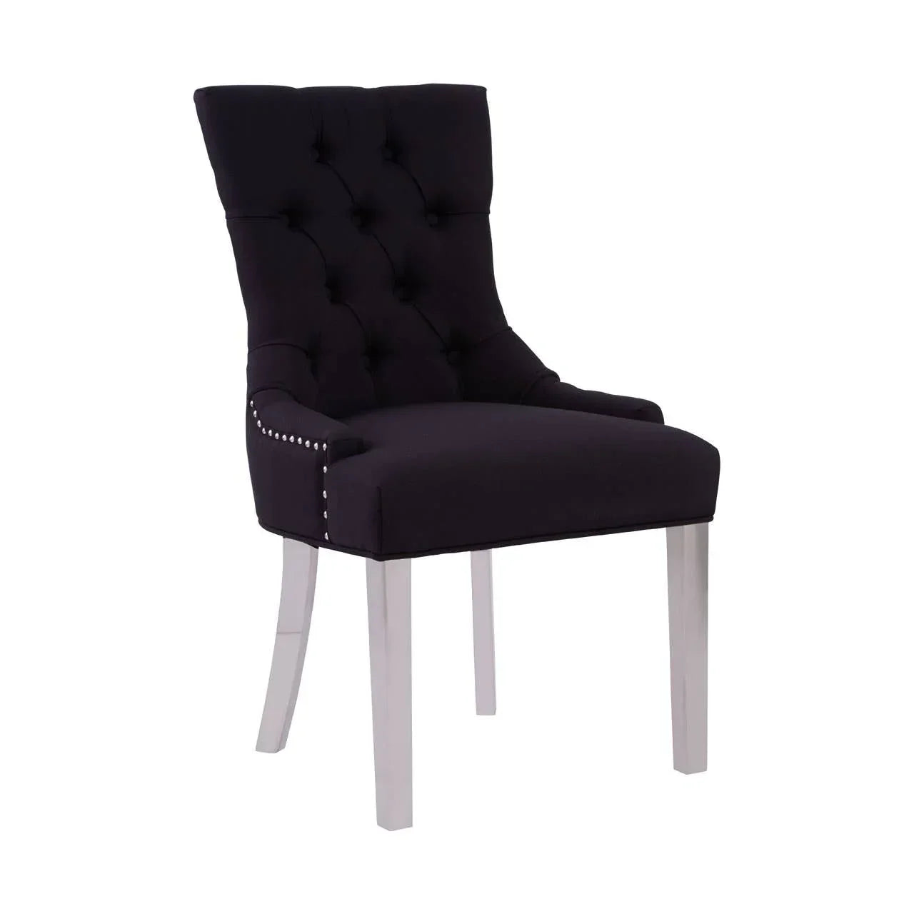 Modern Button Back Dining Chair