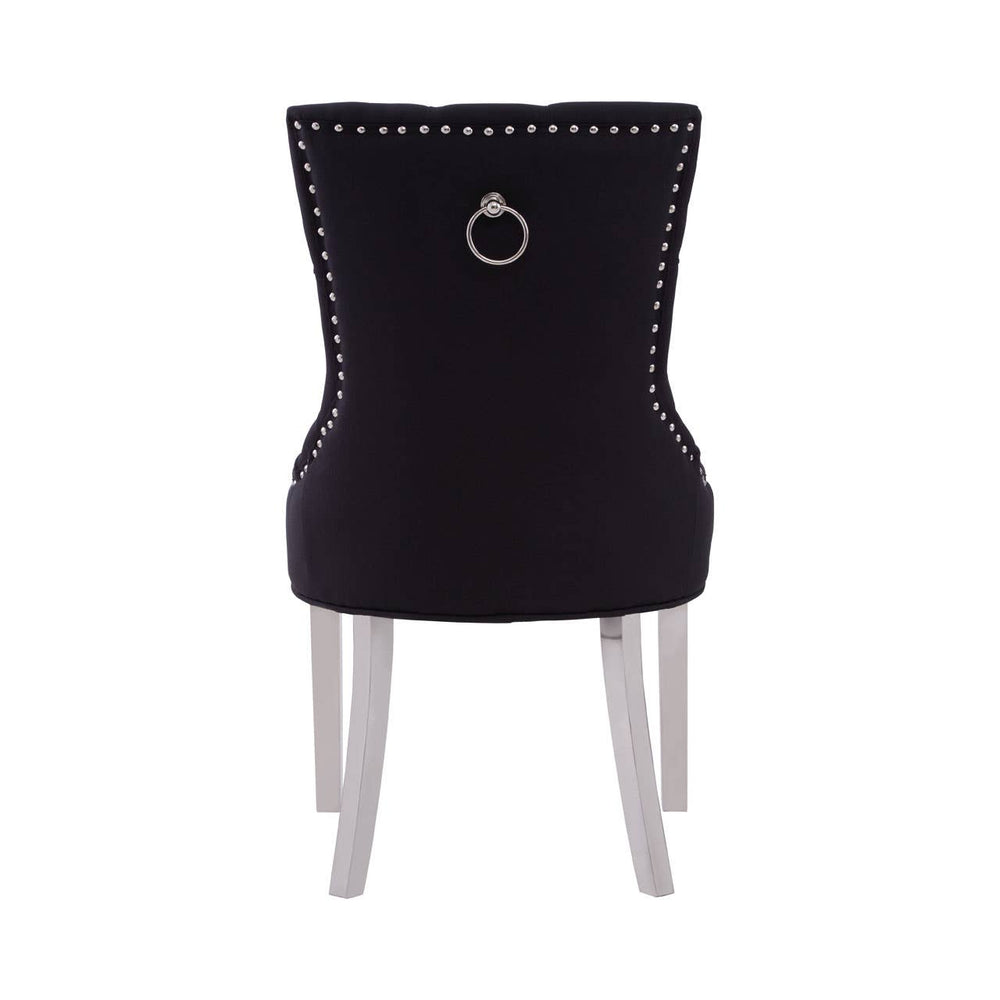 Modern Button-Back Dining Chair