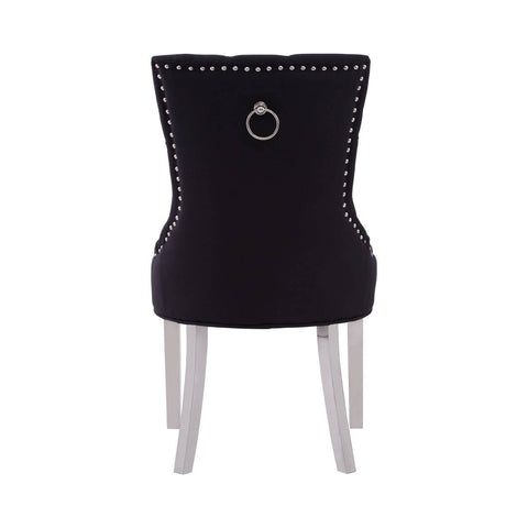 Modern Button-Back Dining Chair