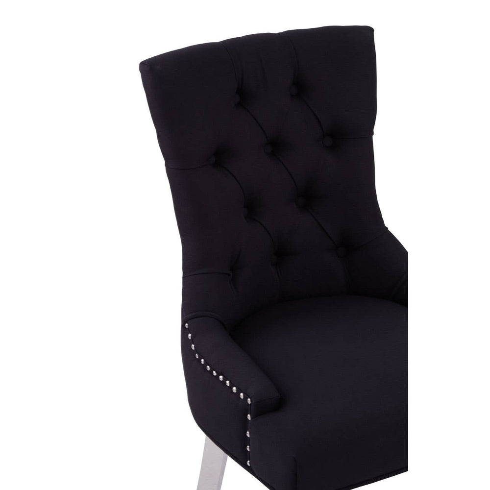 Modern Button-Back Dining Chair