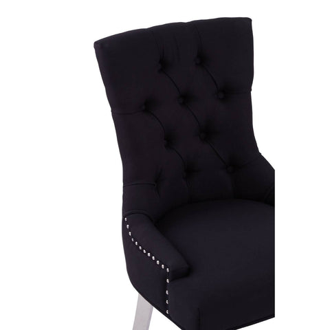 Modern Button-Back Dining Chair