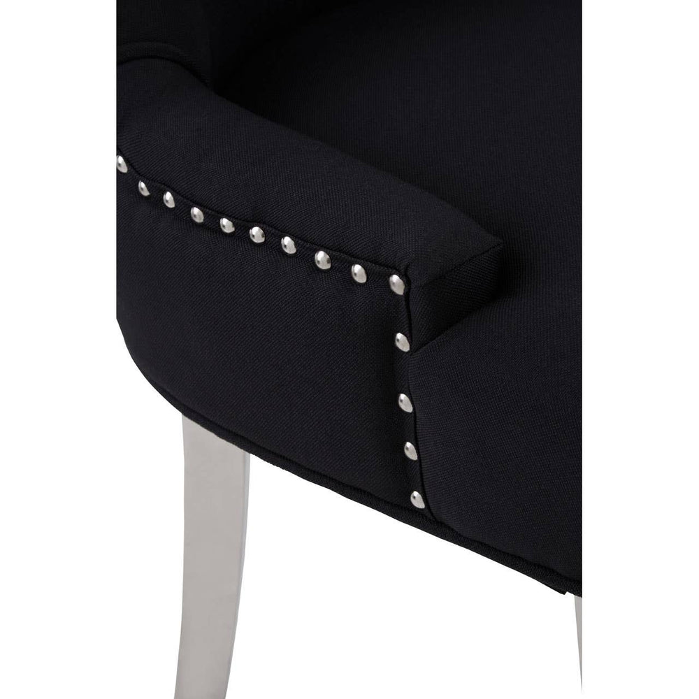 Modern Button-Back Dining Chair