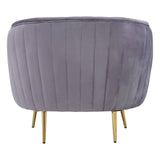 Luxe Velvet Barrel Chair