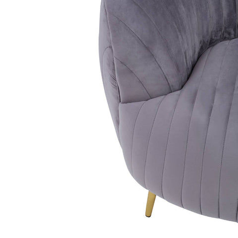 Luxe Velvet Barrel Chair