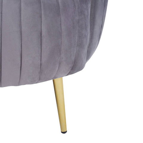 Luxe Velvet Barrel Chair